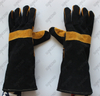 Heat-resisitant leather welding hand protection glove