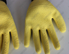 13G black polyester/nylon lining foam latex coating work gloves
