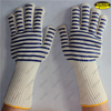 Aramid fiber heat resistant silicon BBQ gloves