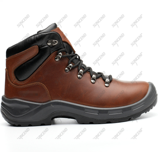 PU TPU outsole anti slip construction mens safety shoes for worker