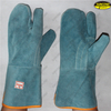 Industrial metal smelt welding heat resistant protective gloves