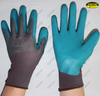 10G polycotton smooth latex coated industrial gardening gloves