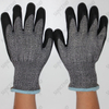 Cut Resistant HPPE And Terry Liner Nitrile Foam Safety Gloves