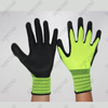 Embossing Nitrile Coated Diamong Grain Work Gloves