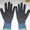 Sandy nitrile palm dipped polyester liner hand gloves
