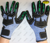 Industrial heavy duty impact oil field protection anti cut gloves