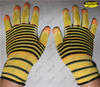 Nylon seamless knitted pu coated palm fit gloves