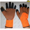 Finger reinforced latex foam coated labour gloves