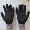 15G spandex nylon liner 3/4 coating micro foam nitrile PVC dots gloves