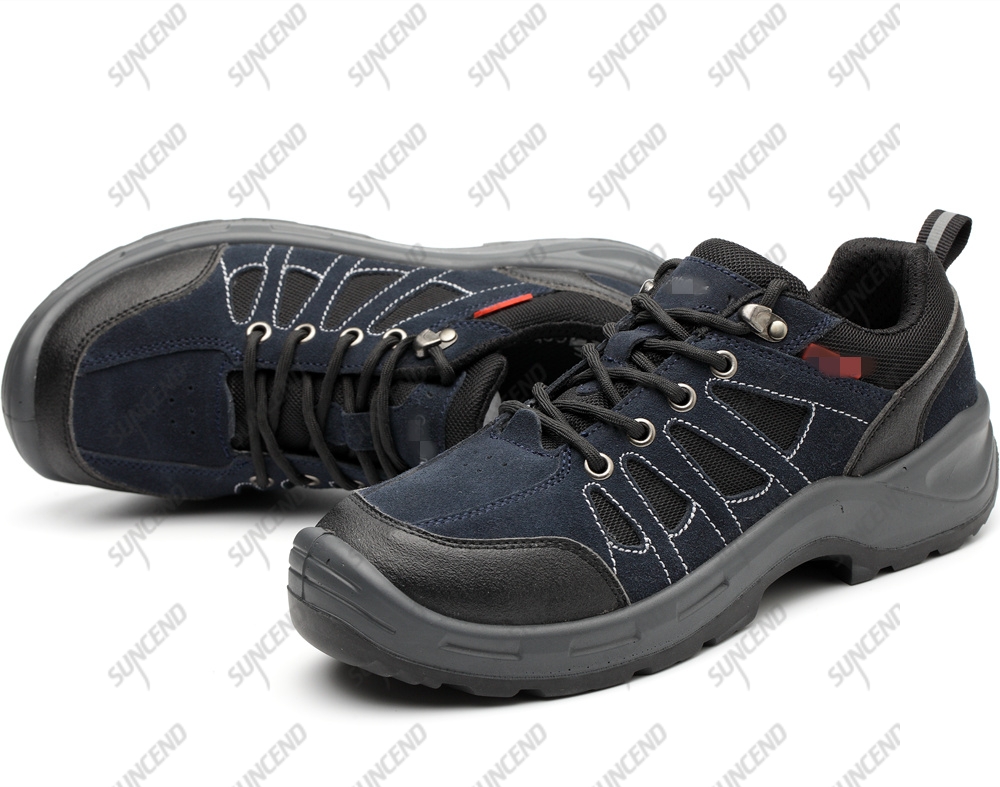 PU TPU Sole Suede Leather Upper Anti-Skid Waterproof Men Climbing Hiking Shoes