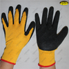 Cheap latex coated crinkle finish hand protective work gloves