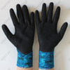 13G Nylon/polyester Liner Sandy Nitrile Coated Work Gloves