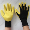 Polyester/nylon Liner Foam Latex Coated Work Gloves