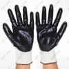 HPPE Liner Nitrile Palm Coated Work Gloves Cut Resistant Level 5 F Rating