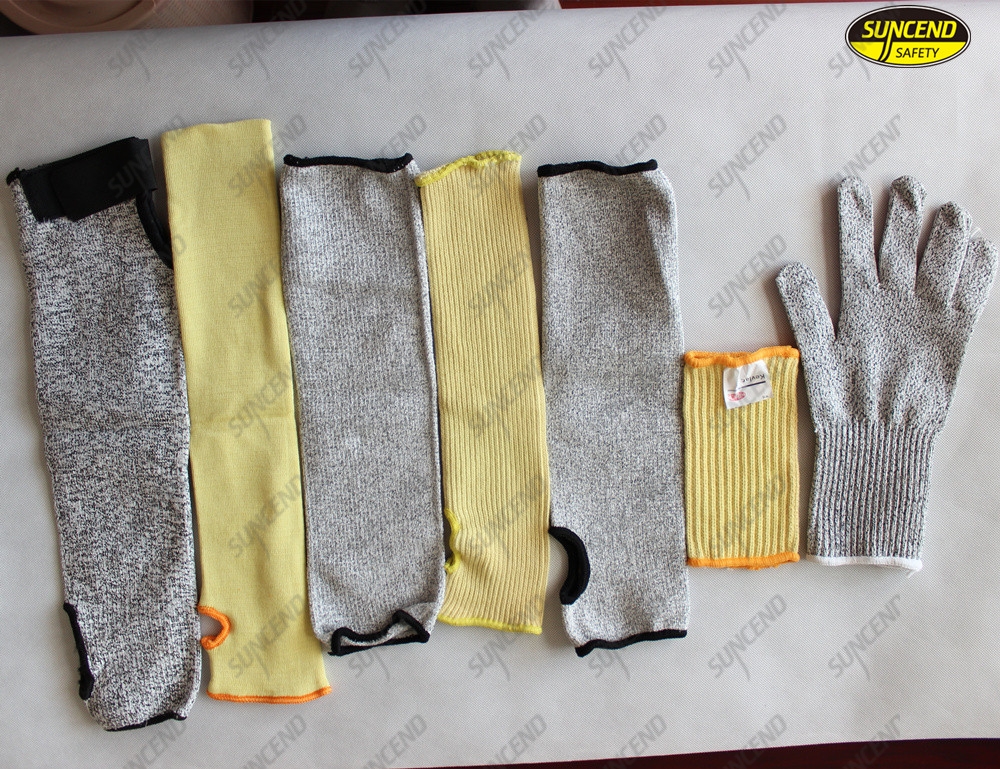 Wholesale cut resistant hand work anti-cut sleeve work gloves