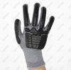 13 Gauge Polyester/nylon Seamless Knit Daily Work Gloves with TPR on Back for Anti Impact