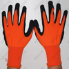 Customized Nitrile Coated Sandy Finish Labor Protective Work Gloves