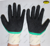 Factory price latex dipped crinkle mechanical work gloves