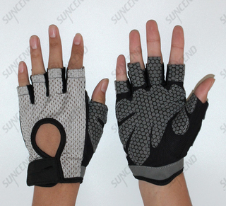  Silicone on palm washable performance breathable safety glove 