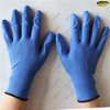 Polyester liner smooth nitrile working gloves