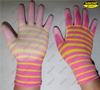 Industrial PU coated palm fit oil resistant glove