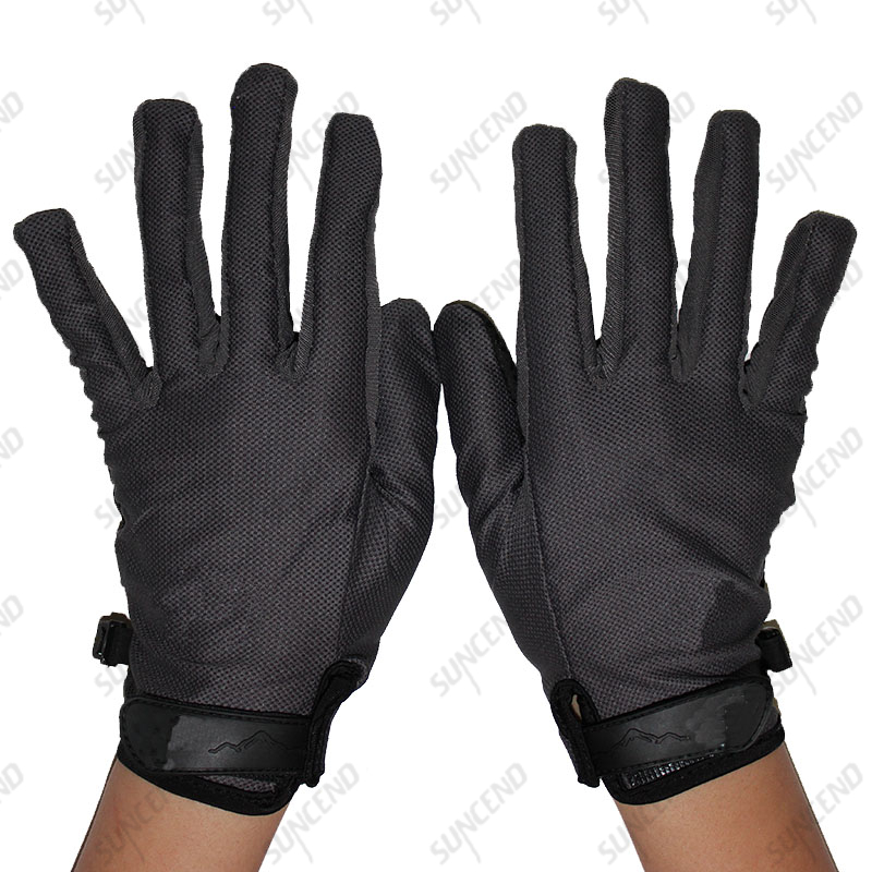 Suncend Safety Synthetic Leather Work Gloves, Non-Slip Silicone Gel Glove 