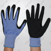 Nylon Liner Sandy Nitrile Coated Work Gloves