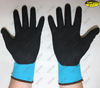 Nitrile coated industrial anti static working gloves