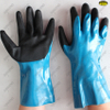 18G nylon liner nitrile sandy palm long cuff gloves