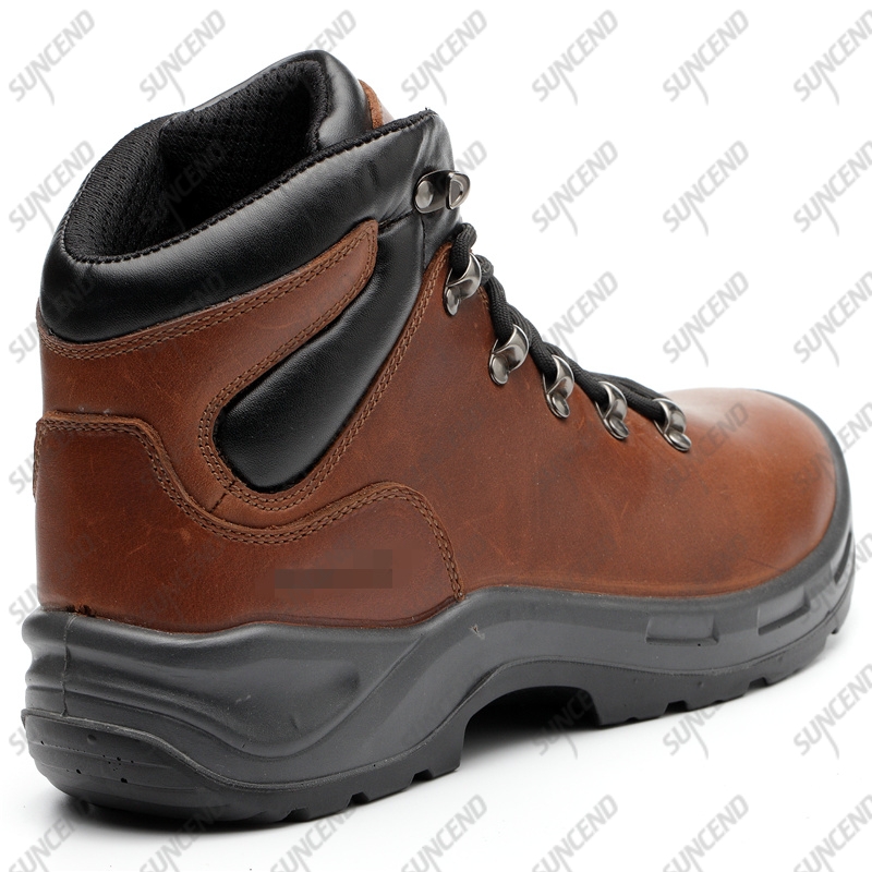 PU TPU outsole anti slip construction mens safety shoes for worker