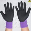 Sandy nitrile coated safety hand protective gloves