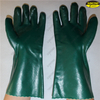 Long safety cuff chemical resistant full pvc dipped work gloves