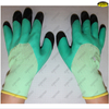 Foam latex coated polyester liner industrial gloves