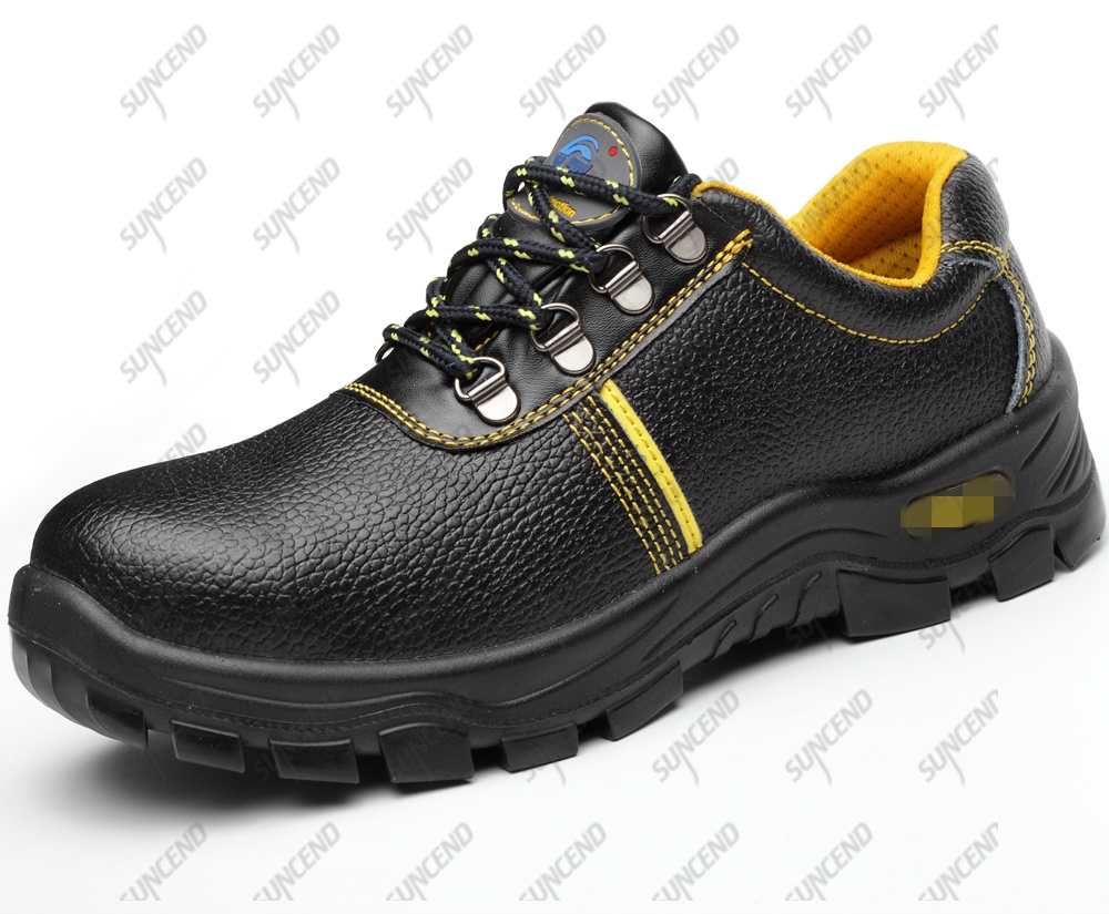 Anti-skid Forklift Working Steel Toe Cap Low Cut Boots Safety Shoes for Men