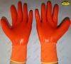 Chemical resistant pvc full coated safety working gloves
