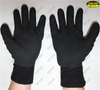Seamless knitted nitrile sandy coated hand working gloves